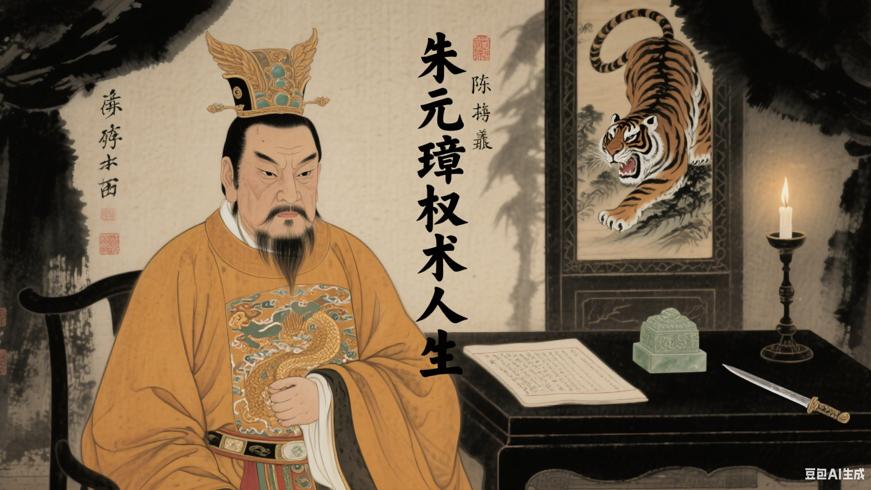 朱元璋的多疑人生与帝王权术的交织