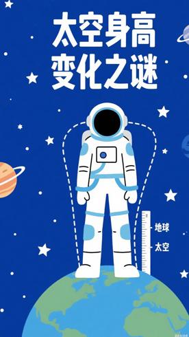 人在太空中身高会有怎样的变化呢