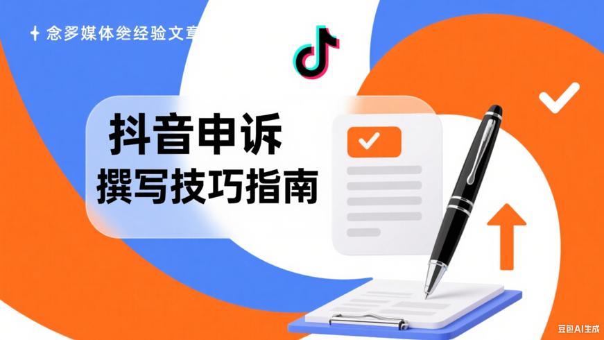抖音账号封禁申诉指南：内容撰写与成功技巧