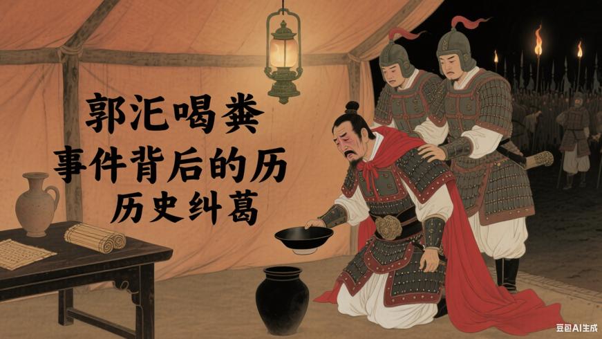 郭汜喝粪汁事件背后的历史纠葛