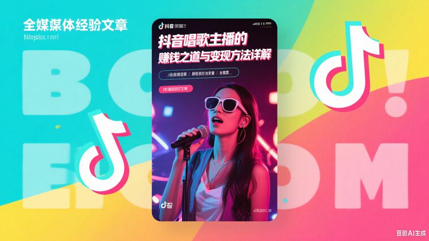 抖音唱歌主播的赚钱之道与变现方法详解