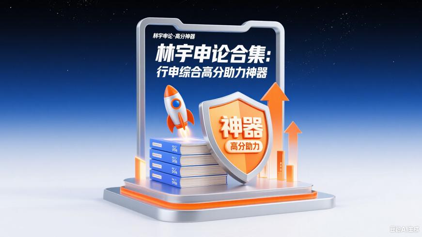 林宇申论合集：行申综合高分助力神器