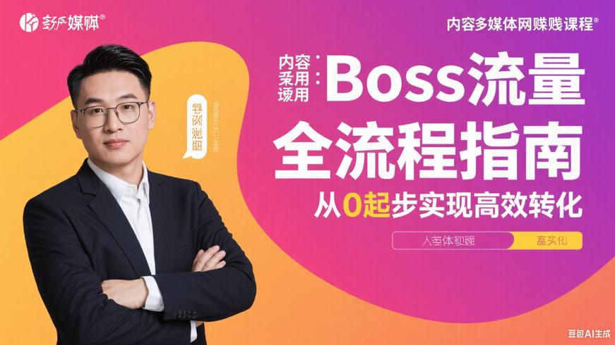 Boss流量全流程指南：从0起步实现高效转化