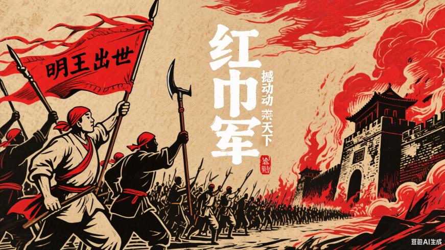 红巾军起义：元朝末年撼动天下的农民烽火