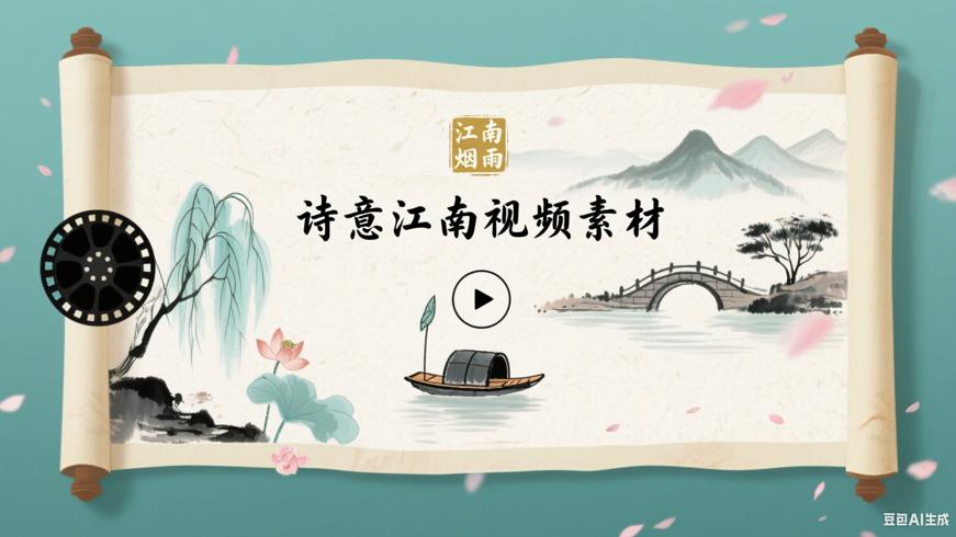 江南古风风景视频素材：解锁诗意江南