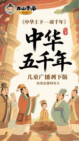 《中华上下五千年》儿童广播剧下卷历史启蒙佳作