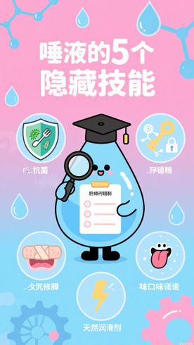 唾液的那些隐藏技能你知道几个