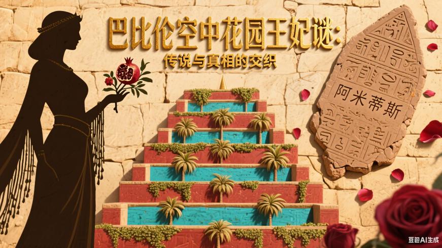 巴比伦空中花园王妃之谜：传说与真相的交织