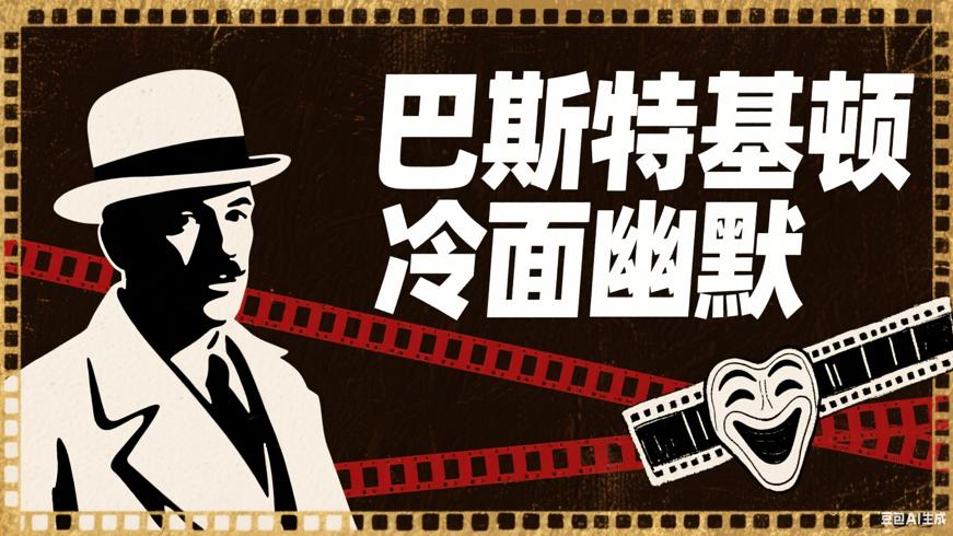 巴斯特基顿的冷面幽默：默片时代的喜剧传奇