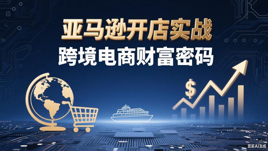 亚马逊开店实战课程：开启跨境电商财富密码