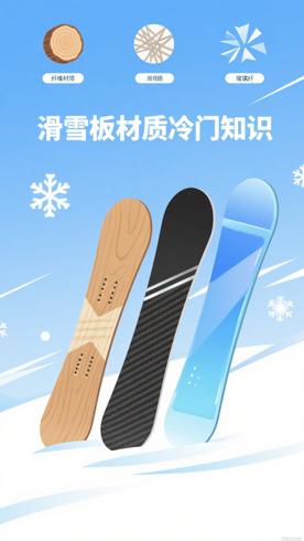 滑雪板材质选择的那些冷门小知识
