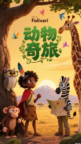 《廷加传奇》：解锁非洲动物奥秘的奇幻动画之旅