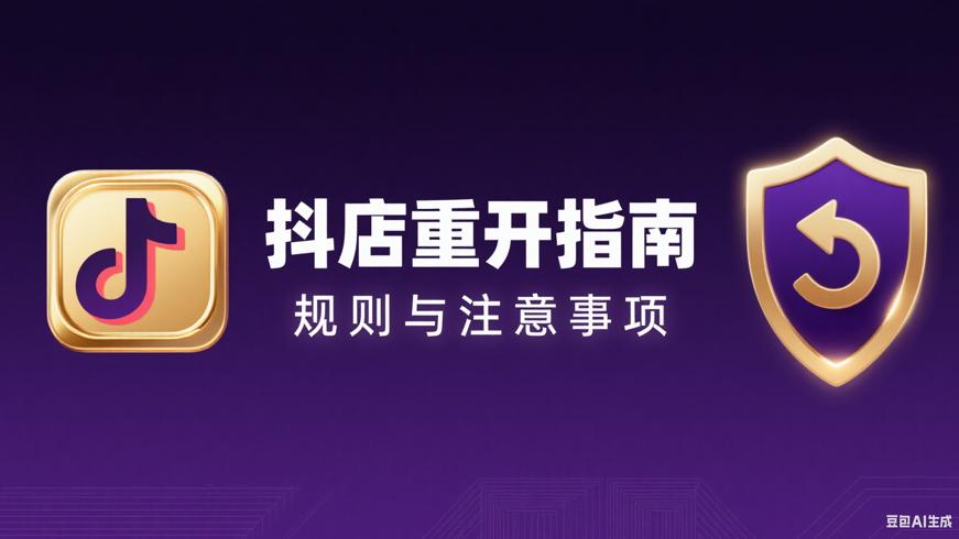 抖店注销后重新开店规则与注意事项详解