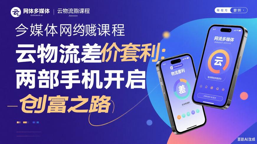 云物流差价套利：两部手机开启创富之路