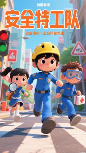 《皮皮鲁安全特工队》：儿童安全知识科普动画佳作