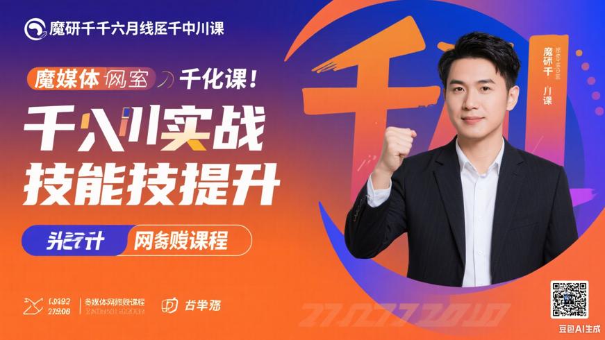 魔研千千六月线下千川课：千川实战技能提升