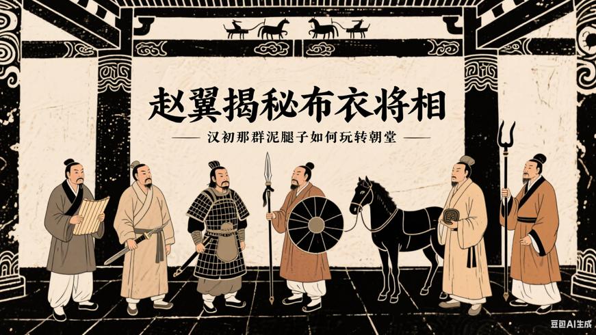 赵翼揭秘布衣将相：汉初那群泥腿子如何玩转朝堂