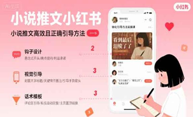 小说推文高转化技术：流量变现核心指南