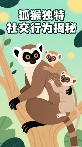 狐猴独特的社交行为模式大揭秘