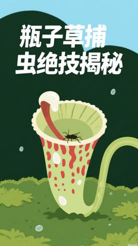 瓶子草如何用独特技巧捕捉昆虫呢