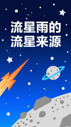 流星雨里的流星来自哪里你知道吗