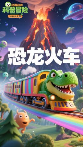 《恐龙火车》：科普与冒险交织的动画佳作