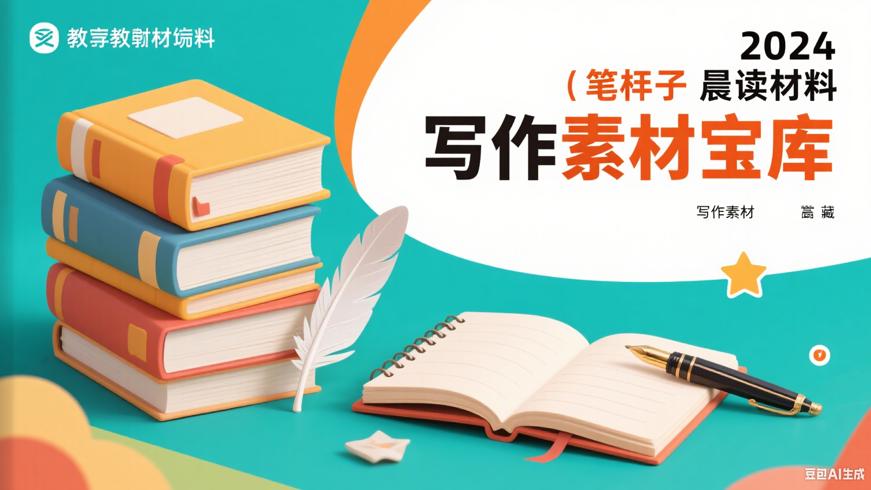 2024笔杆子晨读材料：写作素材的宝藏库