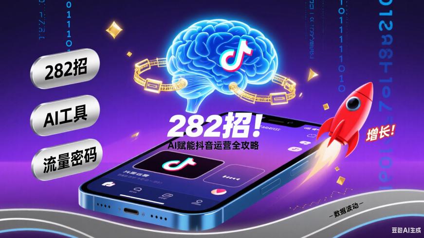 282招！AI赋能抖音运营全攻略