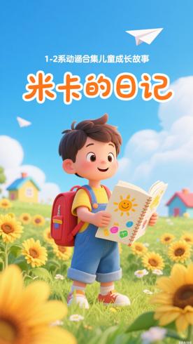 米卡的日记1-2季动画合集儿童成长故事