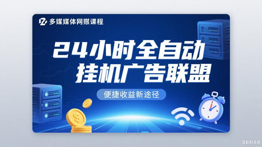 24小时全自动挂机广告联盟：便捷收益新途径