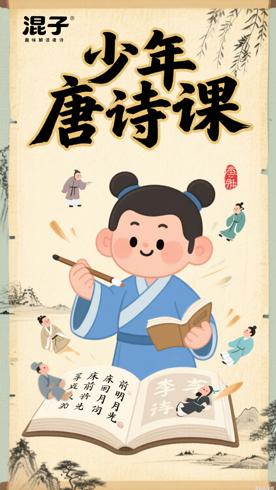 《混子曰：少年唐诗课》：趣味解读开启唐诗大门