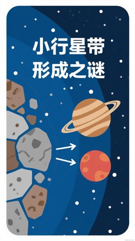 小行星带形成的原因你知道多少呢