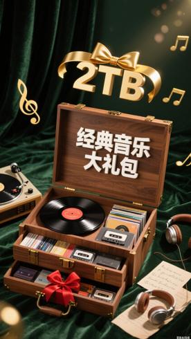 2TB私人珍藏：囊括经典的音乐大礼包