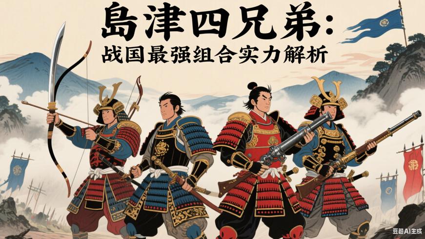岛津四兄弟谁最厉害战国最强组合实力解析