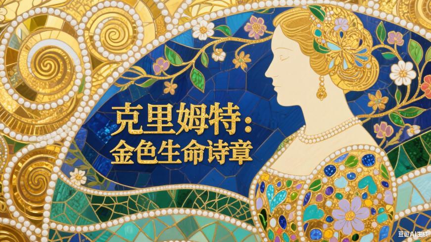 克里姆特十大名作：勾勒金色梦幻里的生命诗章