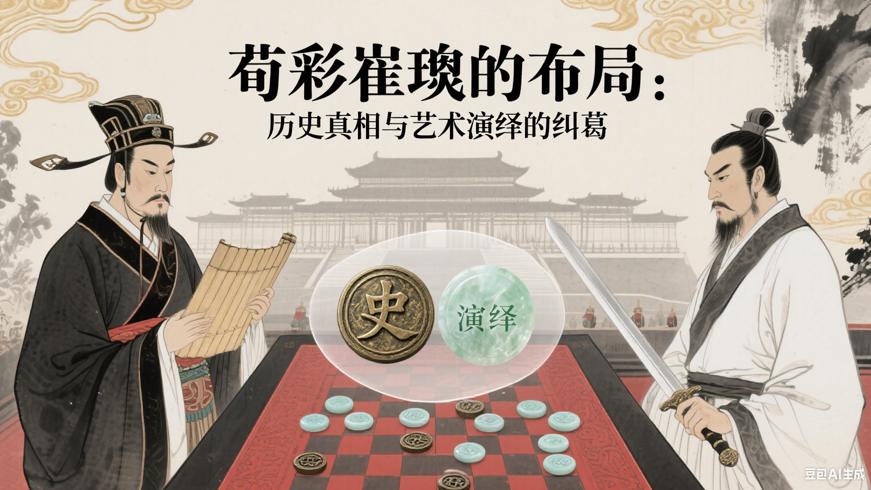 与荀彧崔琰的布局：历史真相与艺术演绎的纠葛与