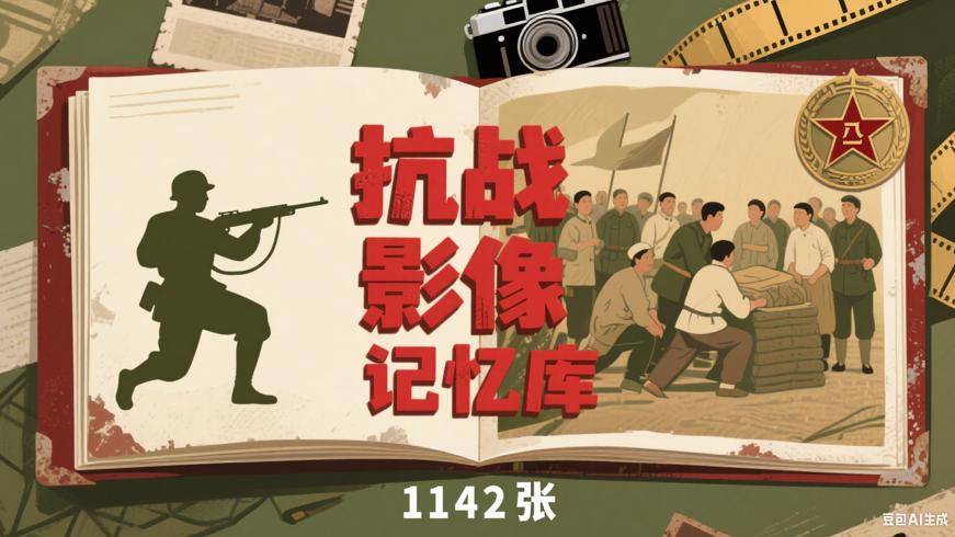 1142张高清抗战老照片助力自媒体创作