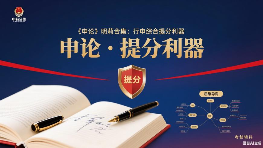 《申论》明莉合集：行申综合提分利器