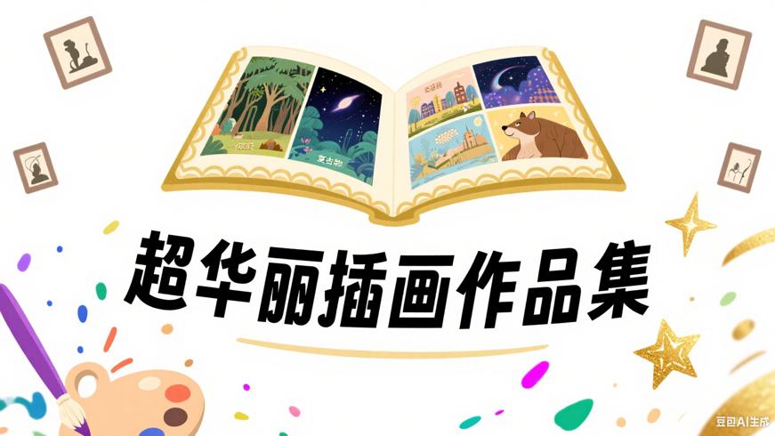 260张超华丽插画作品集：视觉盛宴来袭