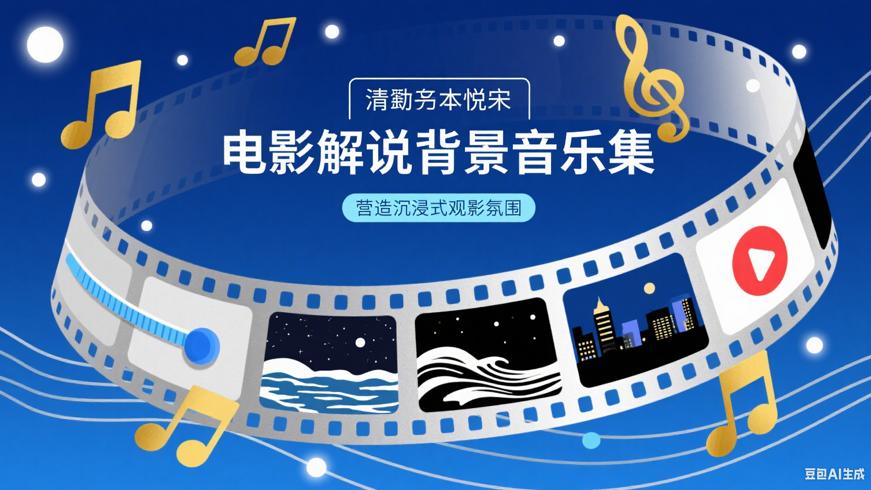 1000首电影解说背景音乐：营造沉浸式观影氛围