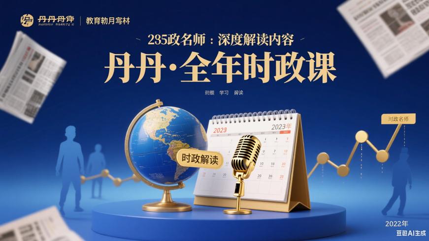 2025丹丹全年时政：时政名师的深度解读