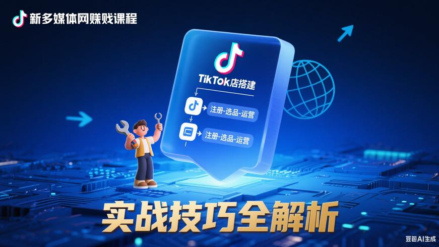 从0-1搭建TikTok小店：实战技巧全解析