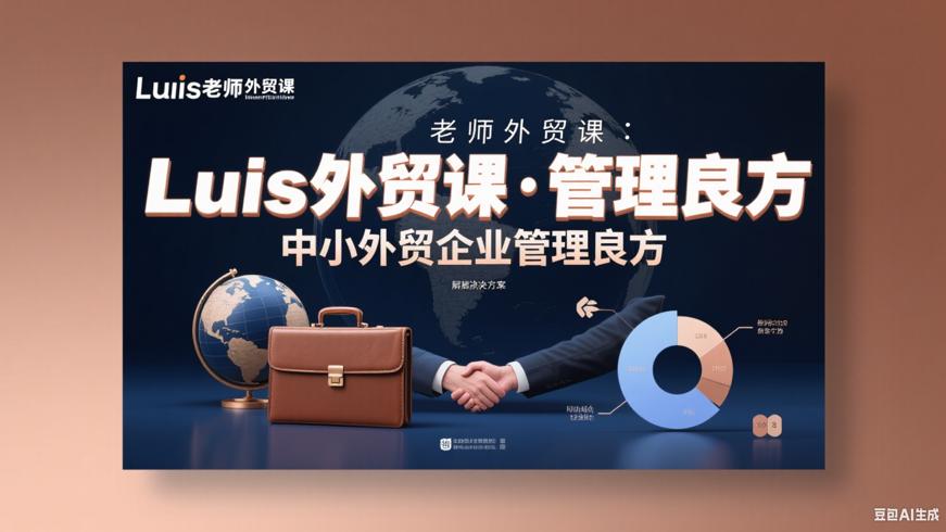 Luis老师外贸课：中小外贸企业管理良方