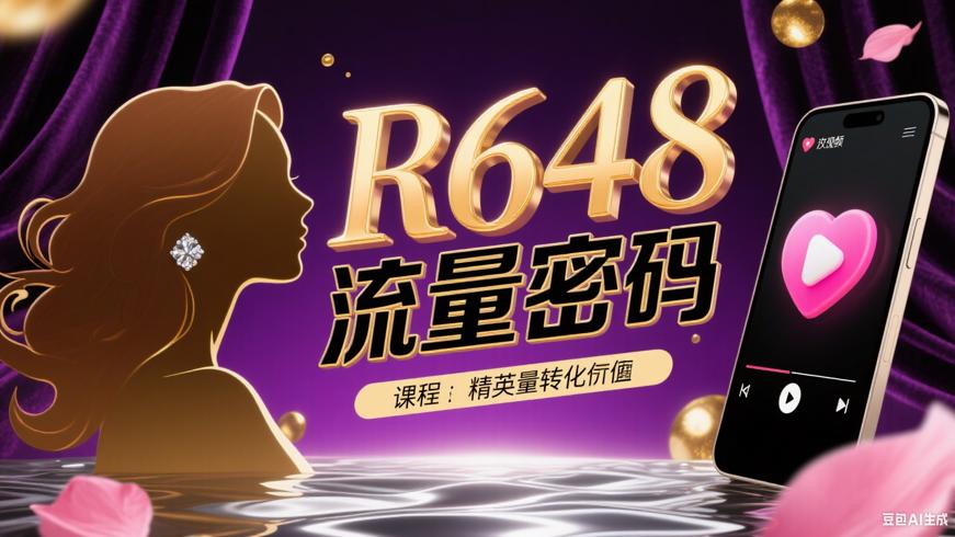 R648铭玥美业精英短视频流量课：开启流量密码