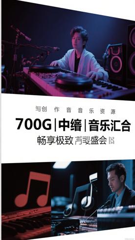 700G无损音乐汇总：畅享极致音乐盛宴