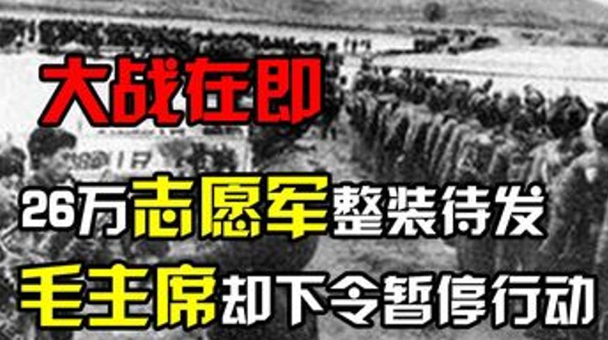 1950年抗美援朝前夕毛主席为何紧急叫停行动