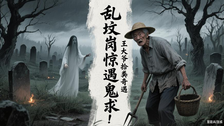 乱坟岗惊遇鬼求！王大爷拾粪奇遇