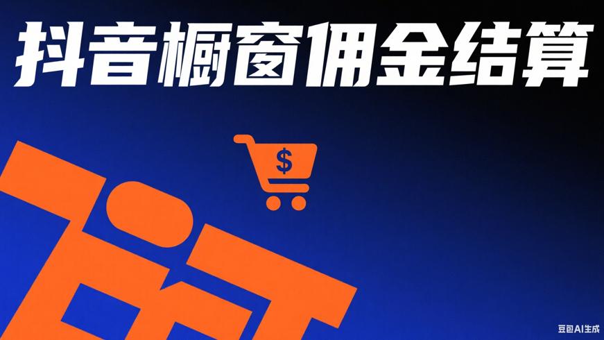 抖音橱窗开通不收费佣金结算方式详解