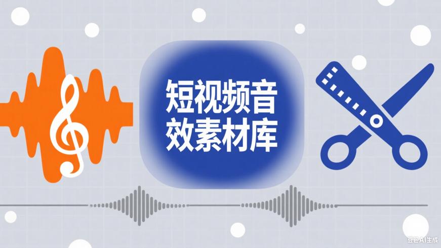 短视频剪辑配音音效音频素材库：提升作品质感