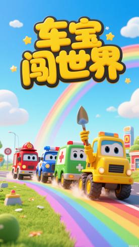 《车宝四兄弟》：孩子启蒙路上的趣味宝藏动画